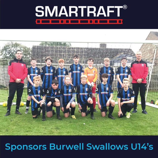 Burwell Swallows Under 14's Sponsored by Smartraft®